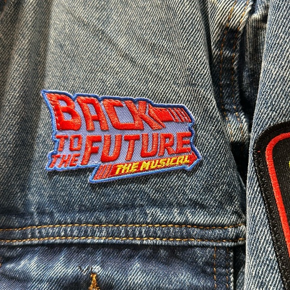 Back to the future denim jacket —- special piece - Picture 3 of 6
